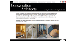 Desktop Screenshot of conservation-architect.co.uk
